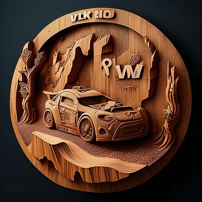 3D модель Игра чемпионата мира по ралли WRC 4 FIA (STL)